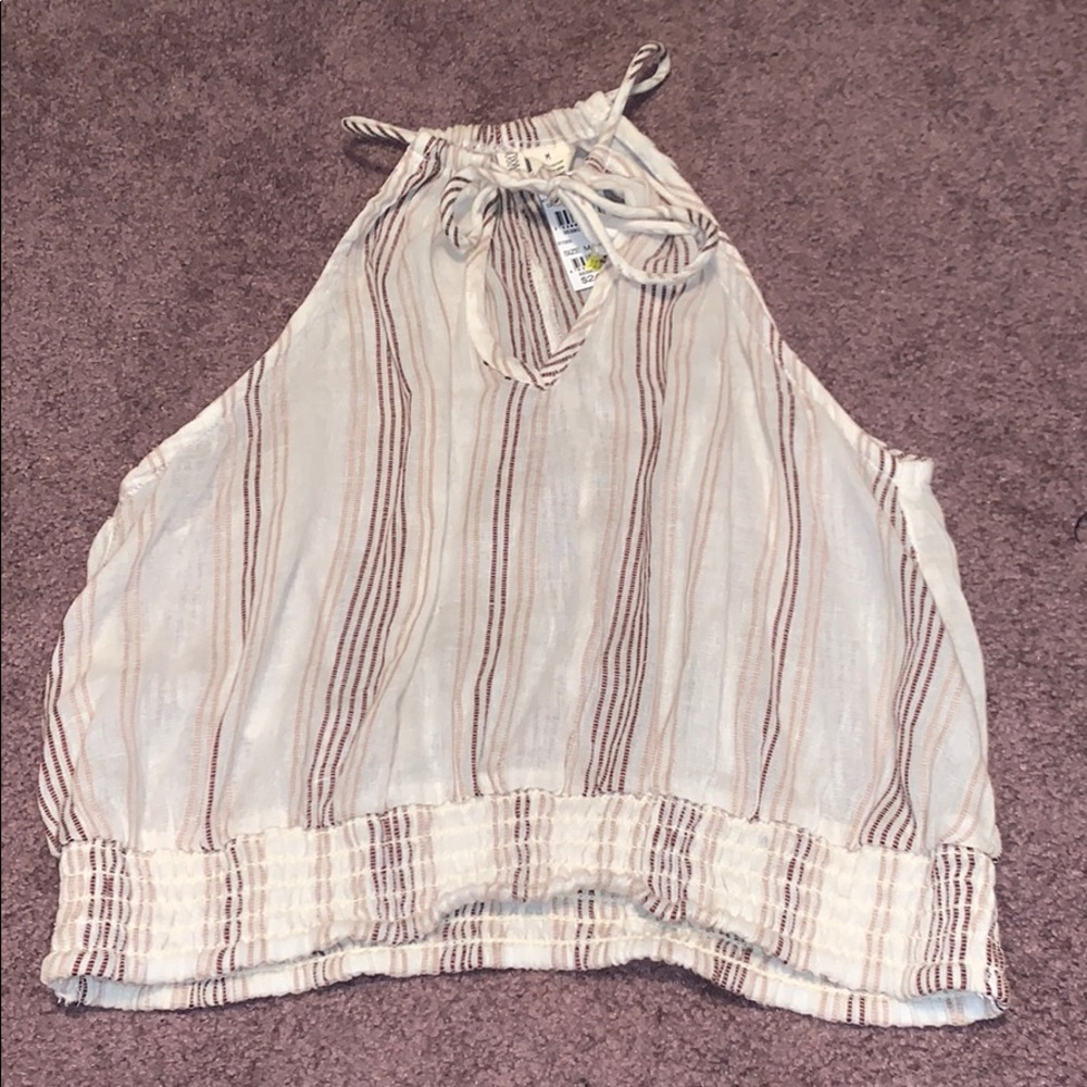 Tan Racerback Tank - Picture 2 of 2